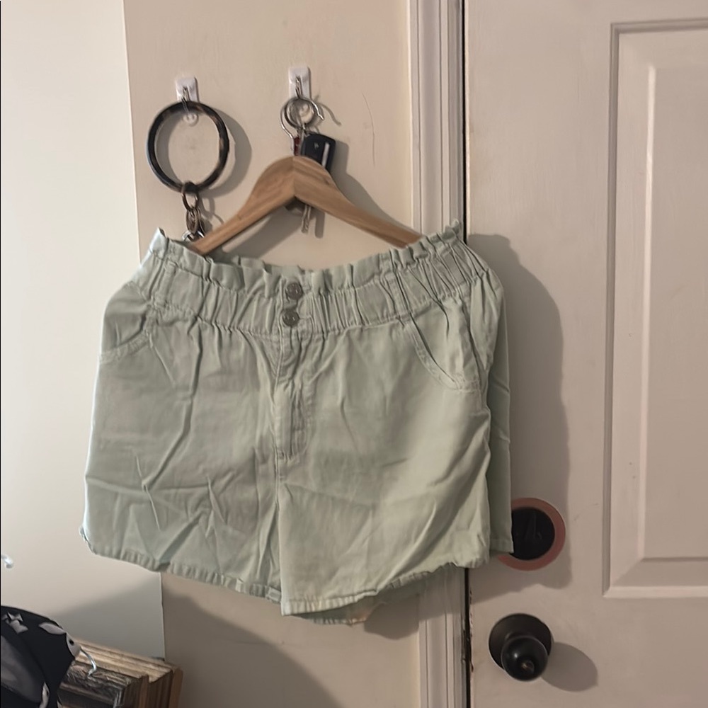 Mint Green Women's Shorts